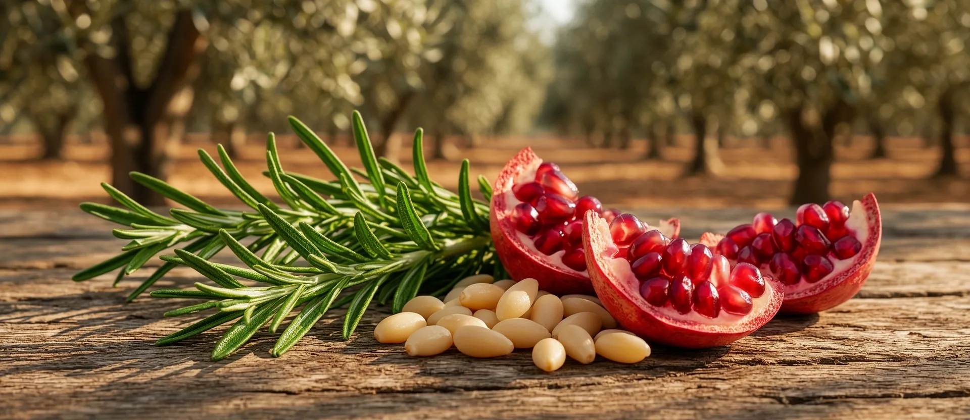 Entorno natural de cultivo en el Mediterráneo